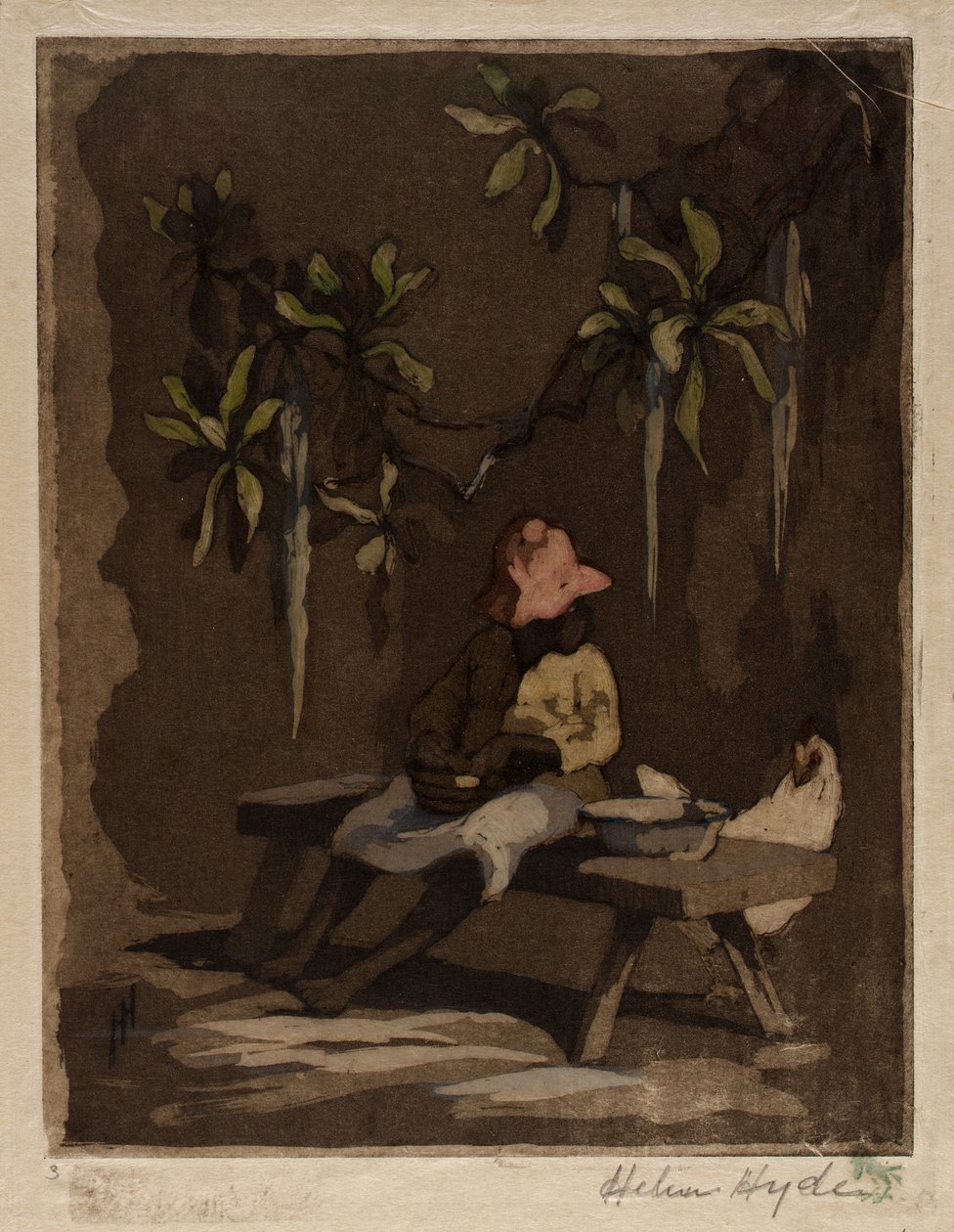 Kleine Miss Muffet von Helen Hyde