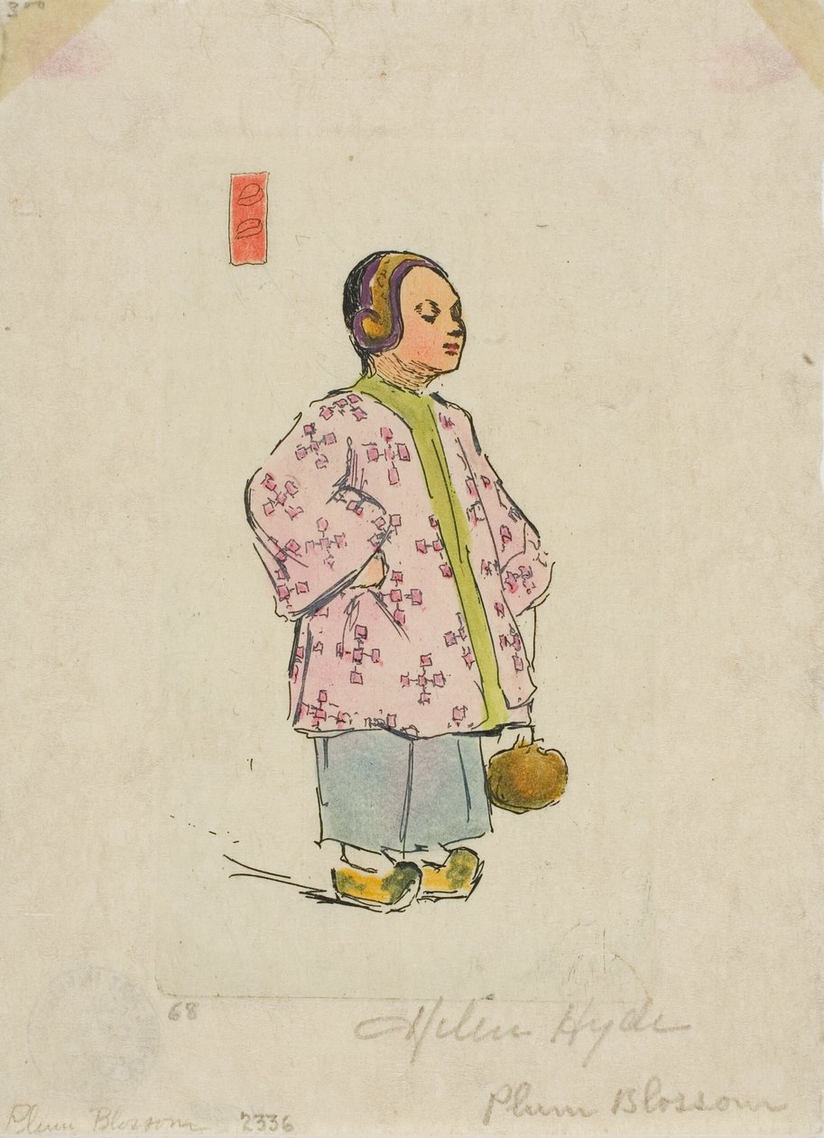 Miss Pflaumenblüte von Helen Hyde
