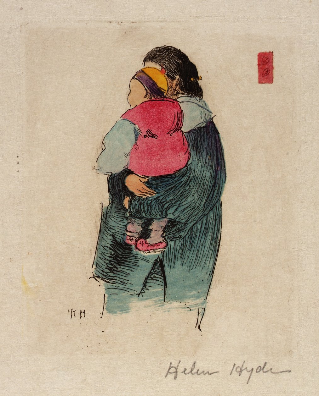 Mutter und Kind von Helen Hyde