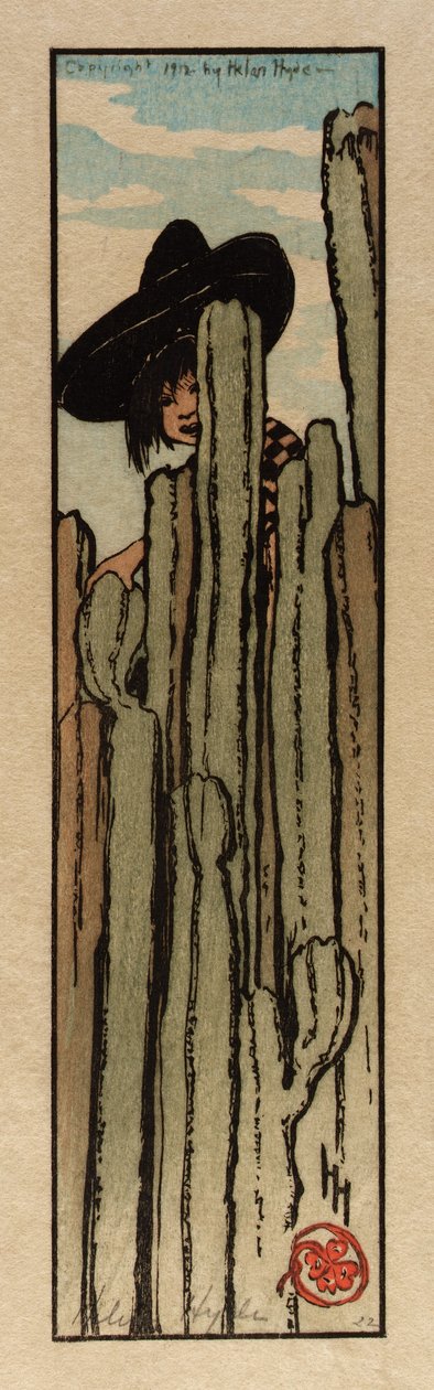 Über die Gartenmauer von Helen Hyde