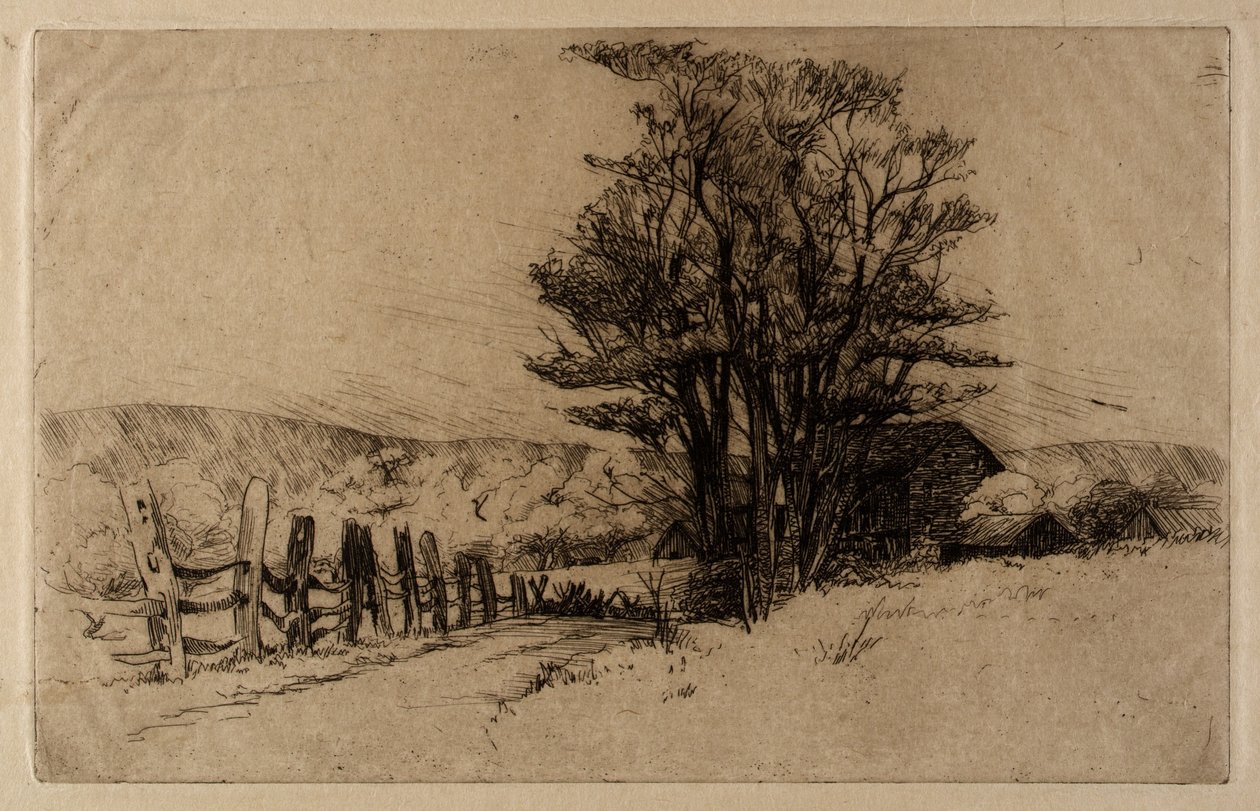 Frühlingszeit auf dem Bauernhof von Helen Hyde