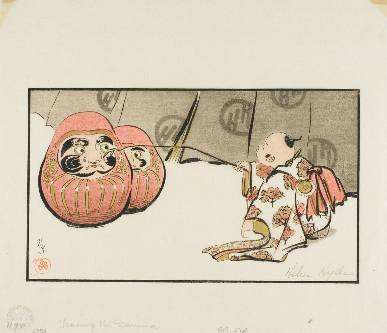 Den Daruma ärgern von Helen Hyde