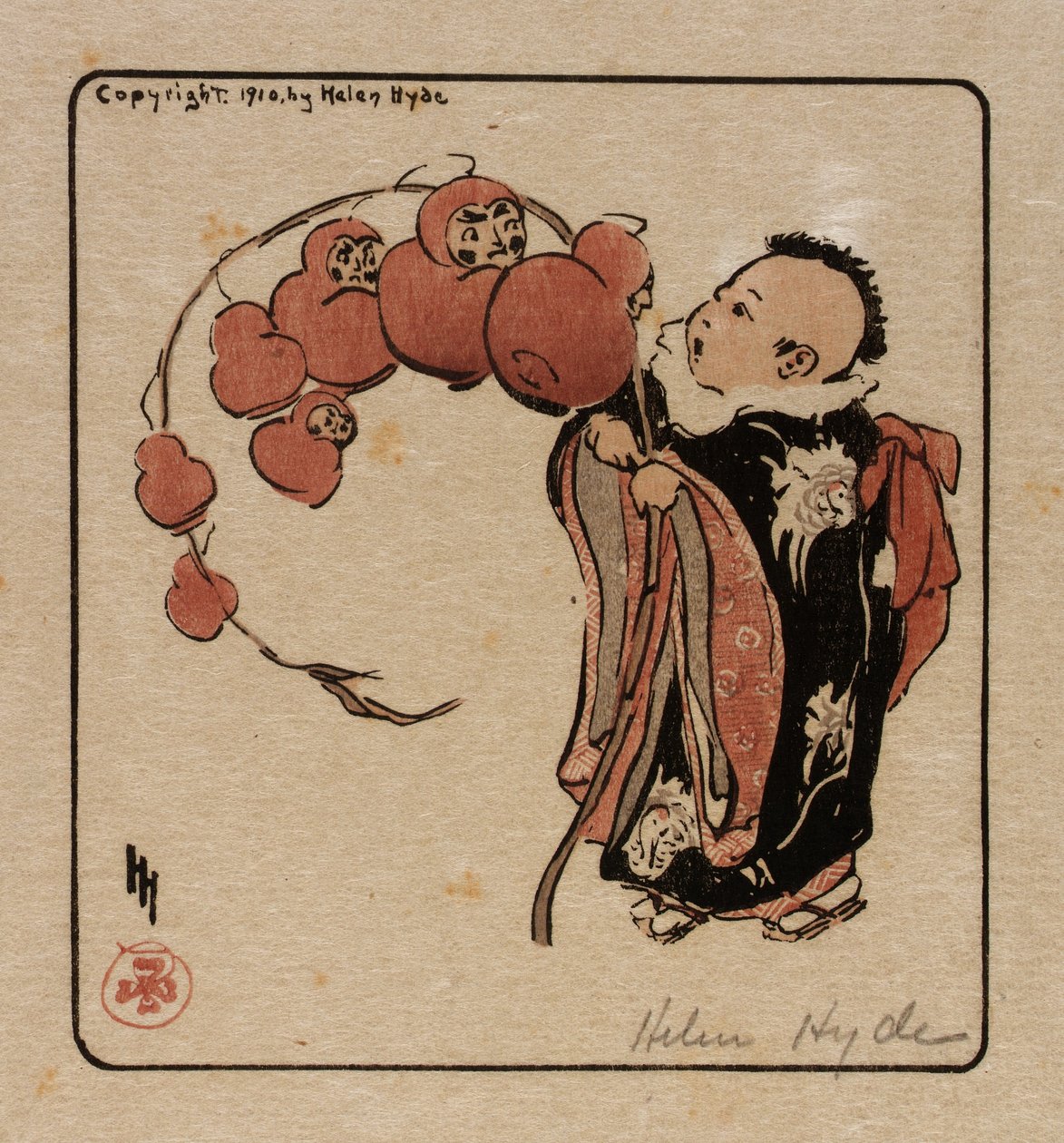Der Daruma-Zweig von Helen Hyde