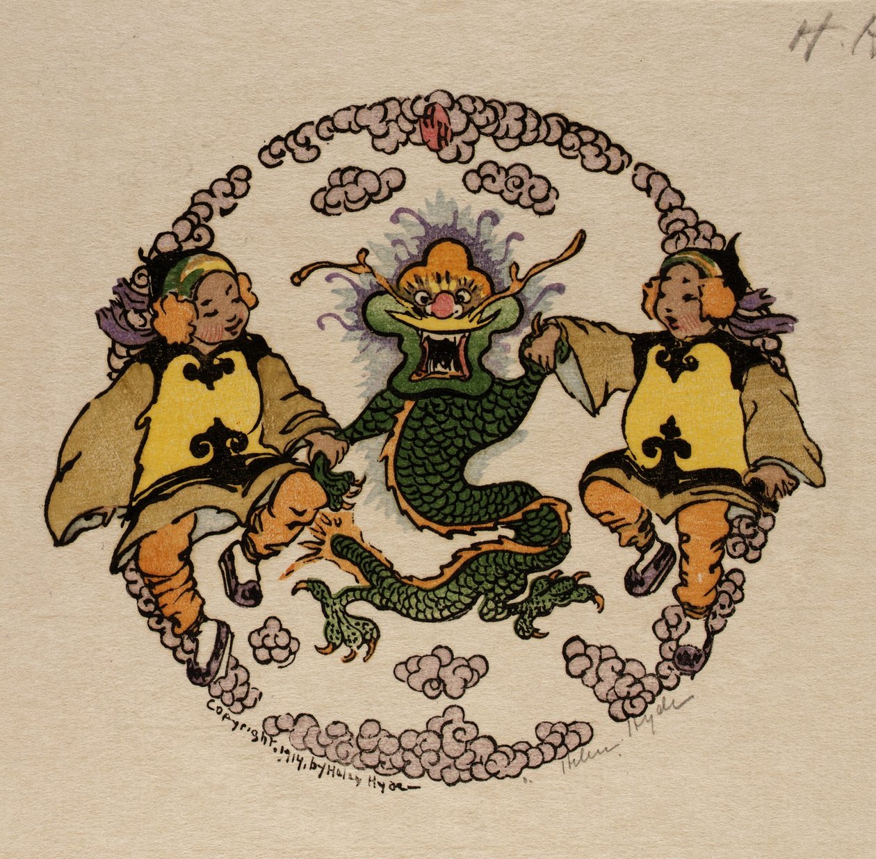 Der wütende Drache von Helen Hyde
