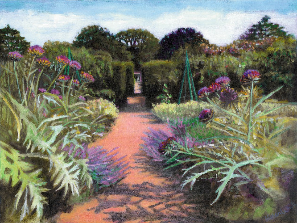 Artischocken & Lavendel von Helen White