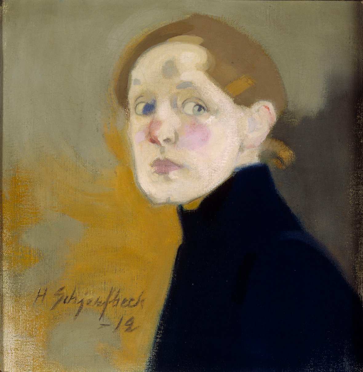 Selbstporträt von Helene Schjerfbeck