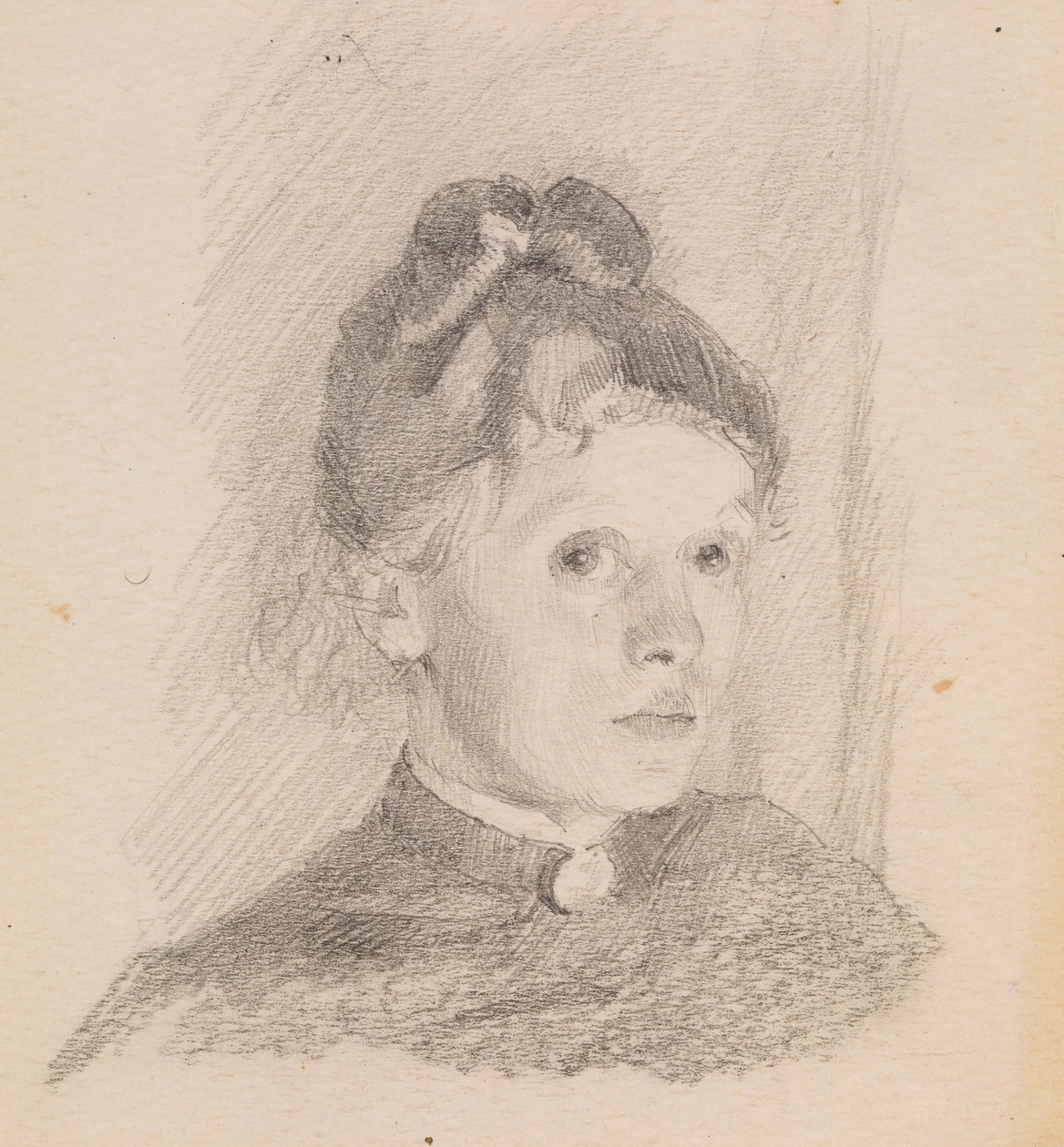 Selbstporträt, 1880-1884 von Helene Schjerfbeck