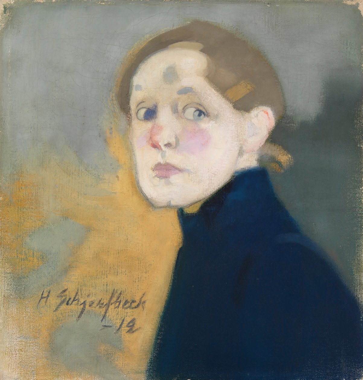Selbstporträt, 1912 von Helene Schjerfbeck