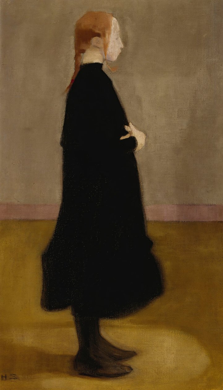 Das Schulmädchen II von Helene Schjerfbeck