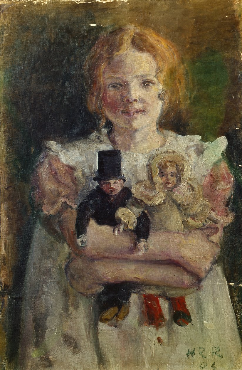 Porträt von Borghild von Helga Ring Reusch