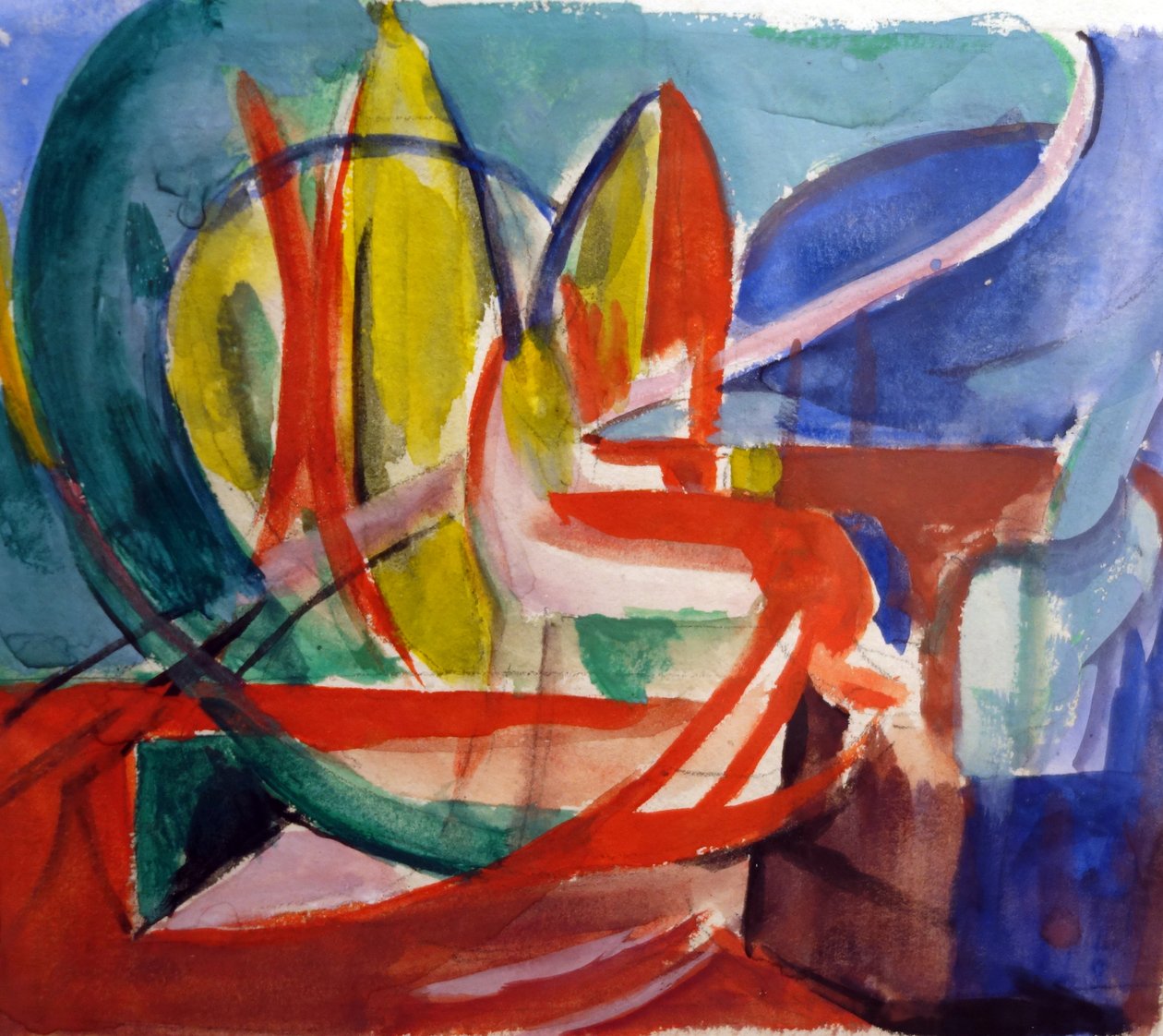 Studie nach dem Gemälde Gazelle von Franz Marc von Helmuth Macke