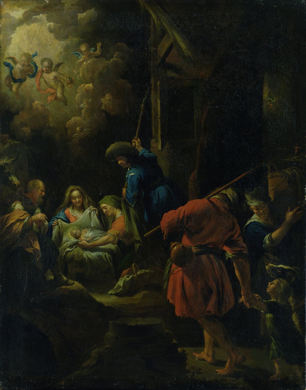 Anbetung der Hirten von Hendrich Dittmars