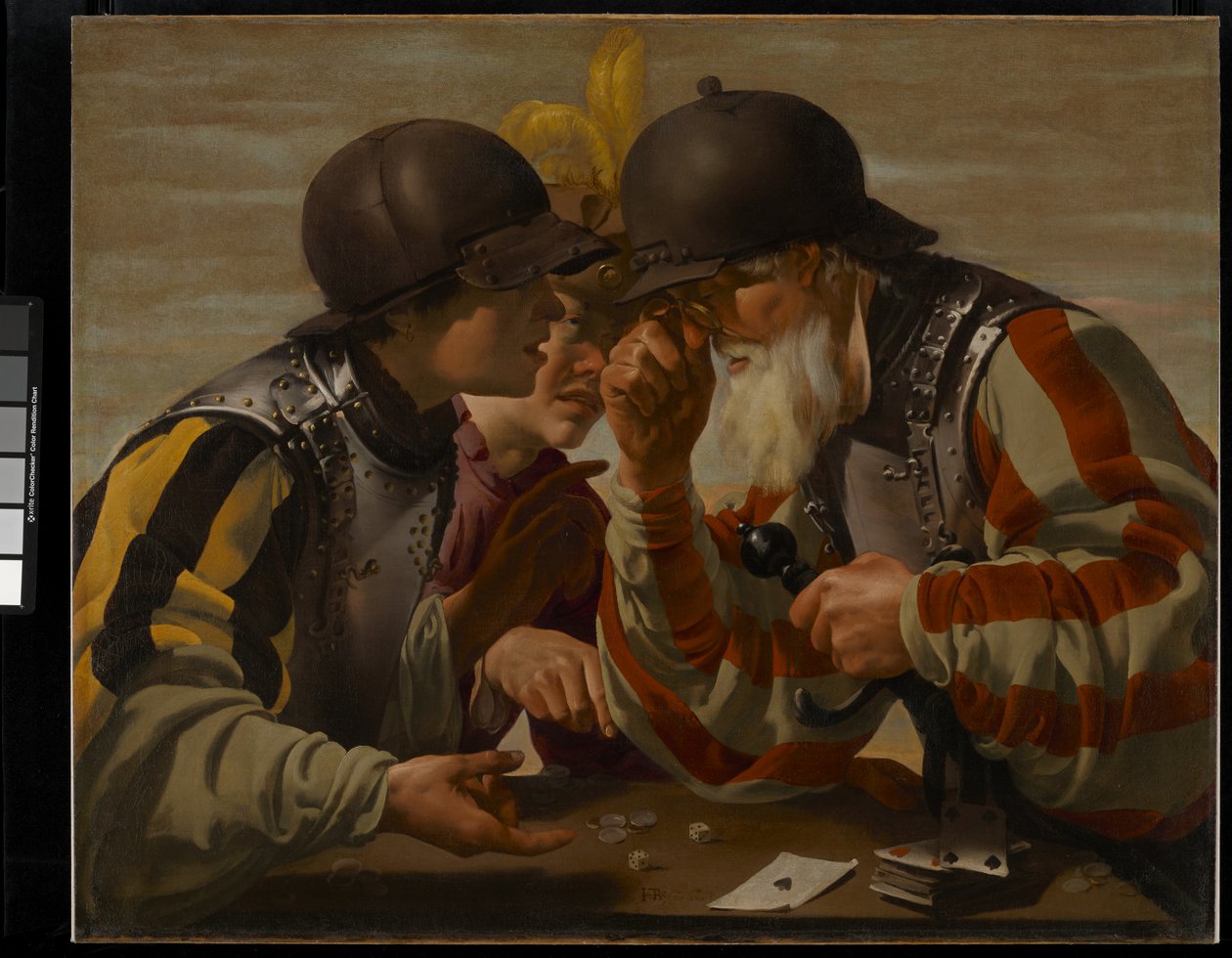 Die Spieler, 1623 von Hendrick ter Brugghen