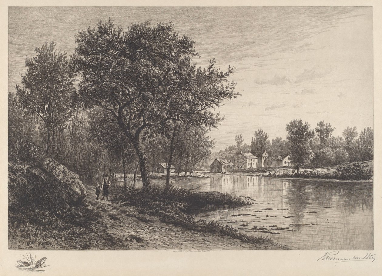 Ohne Titel von Hendrick Dirk Kruseman Van Elten