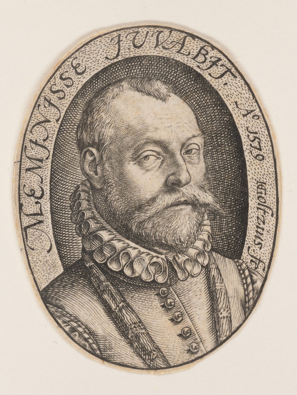 Büste eines Mannes nach rechts blickend von Hendrick Goltzius