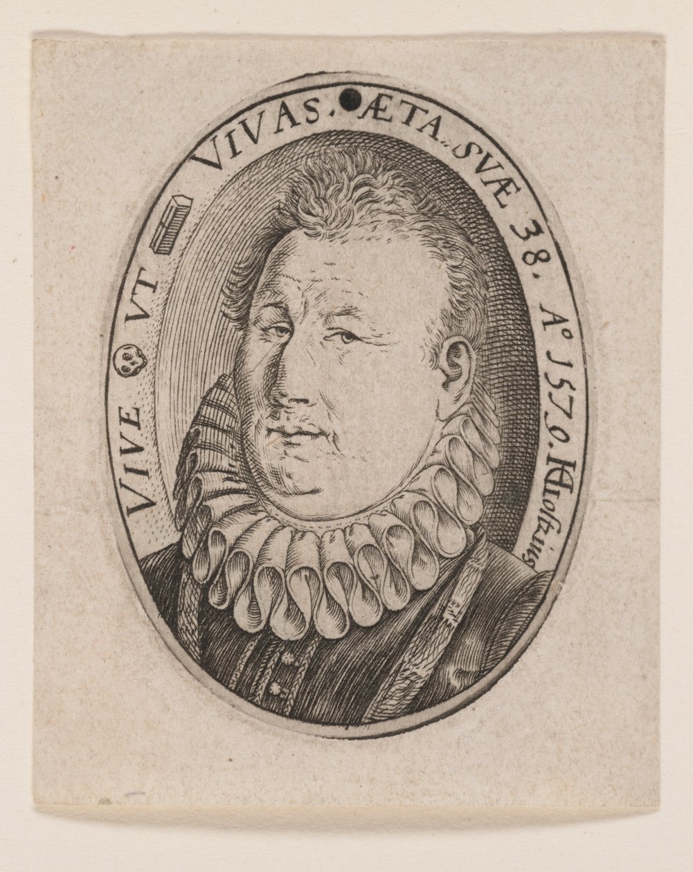 Gerit Jansz. van Schooten von Hendrick Goltzius
