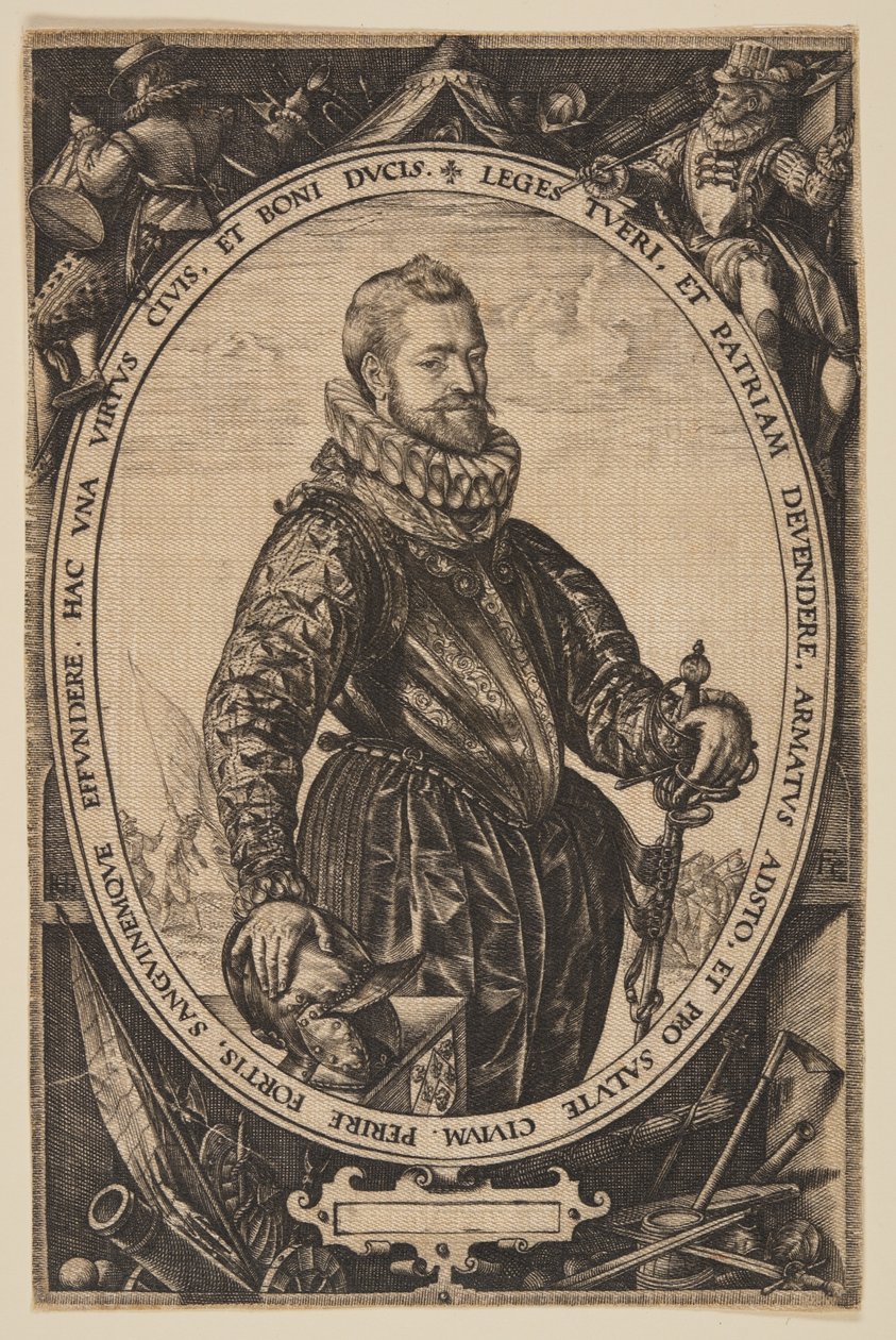 Jacques de la Faille von Hendrick Goltzius