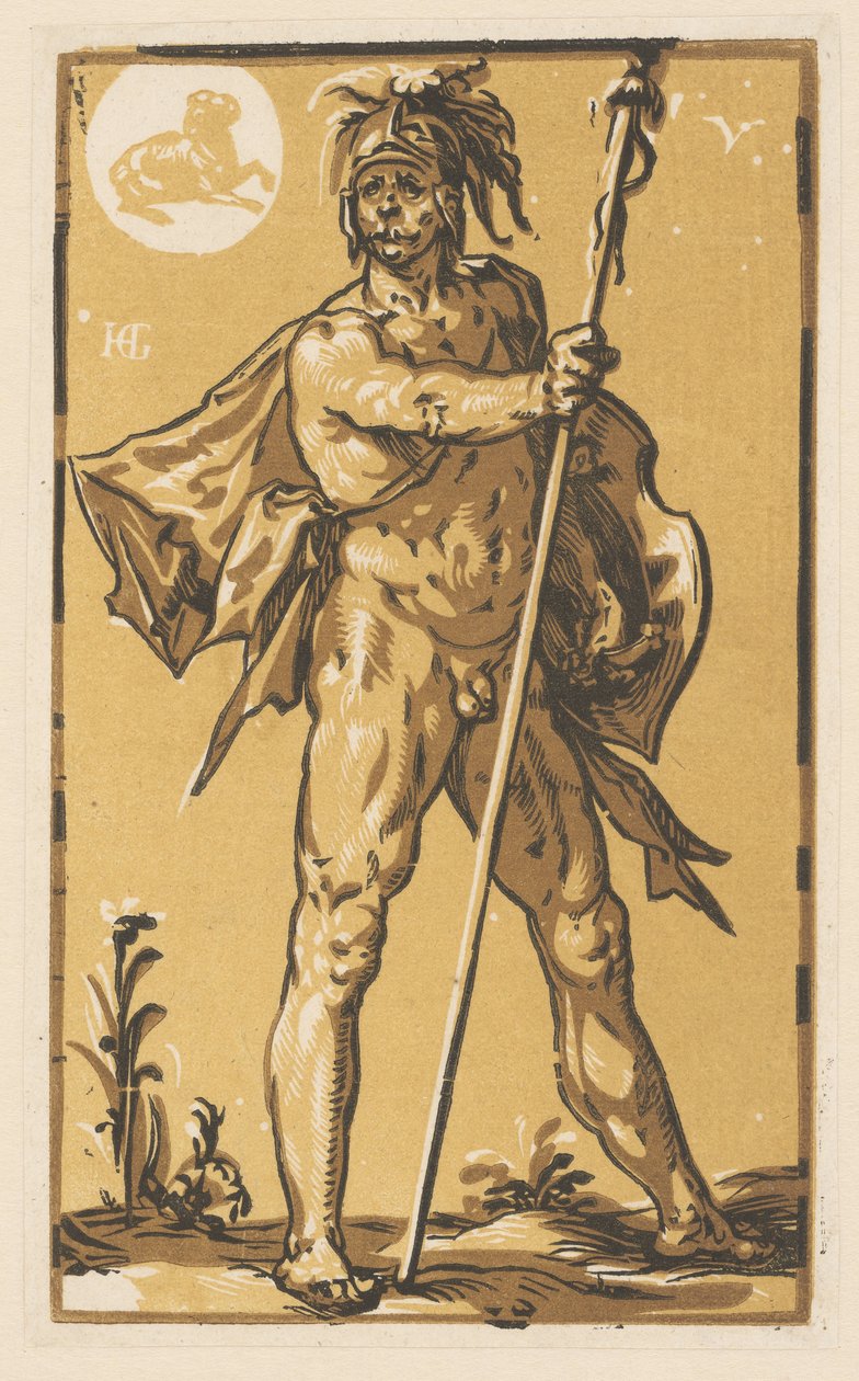 Mars von Hendrick Goltzius