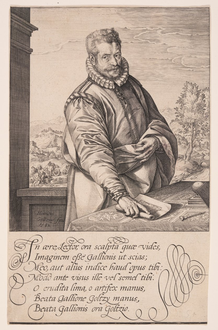Philips Galle von Hendrick Goltzius