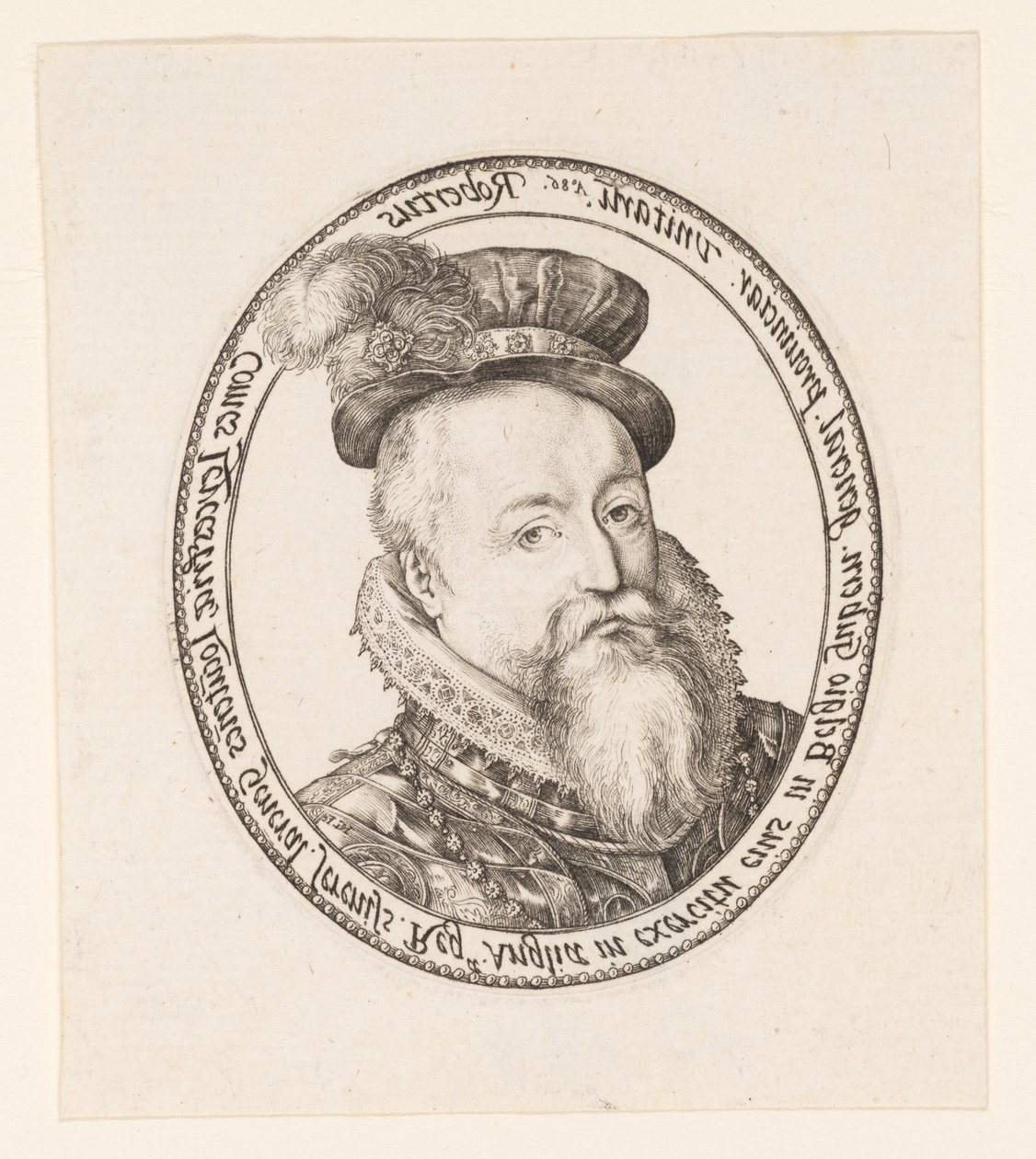 Robert Dudley, Earl of Leicester von Hendrick Goltzius