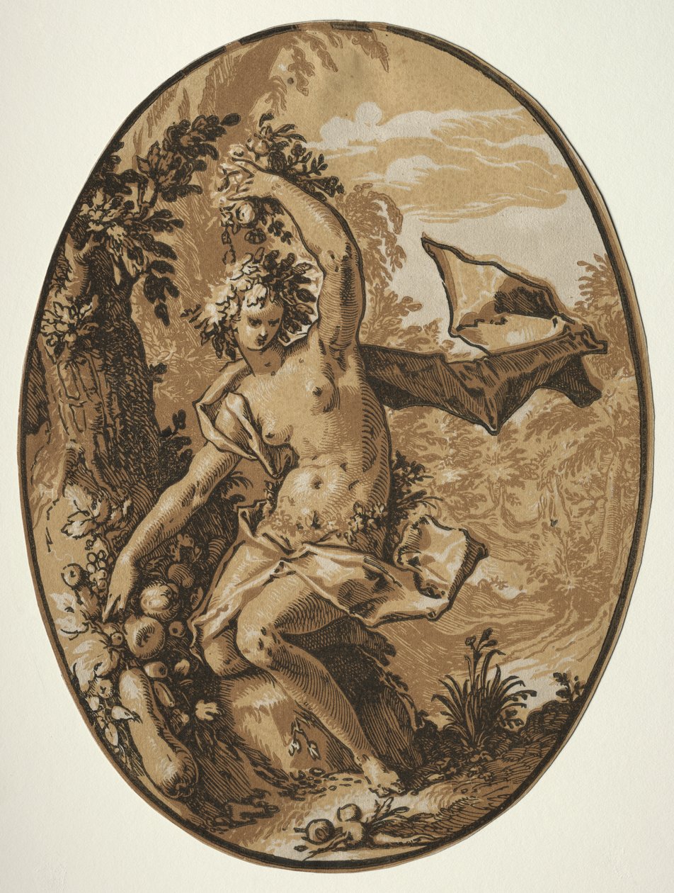 Die Gottheiten: Proserpina von Hendrick Goltzius