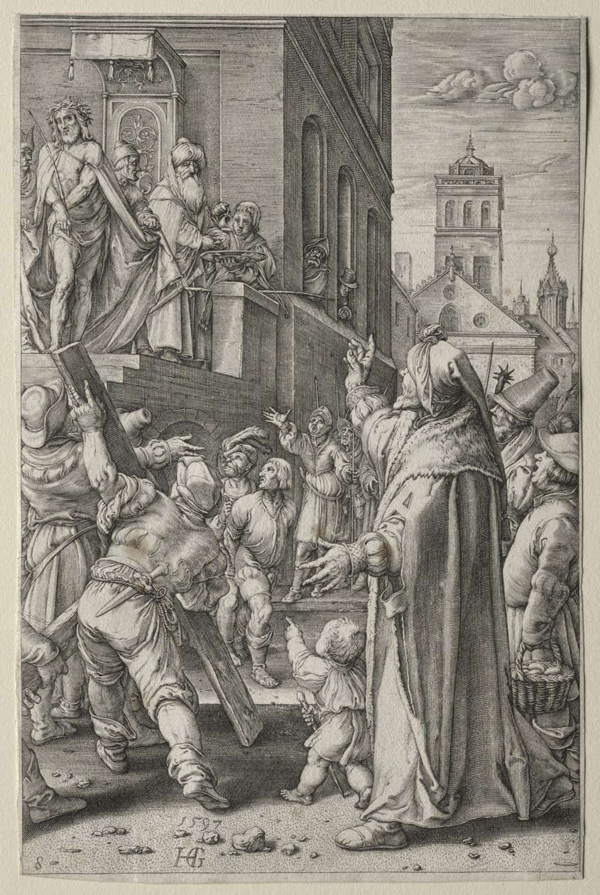 Die Passion: Ecce Homo von Hendrick Goltzius