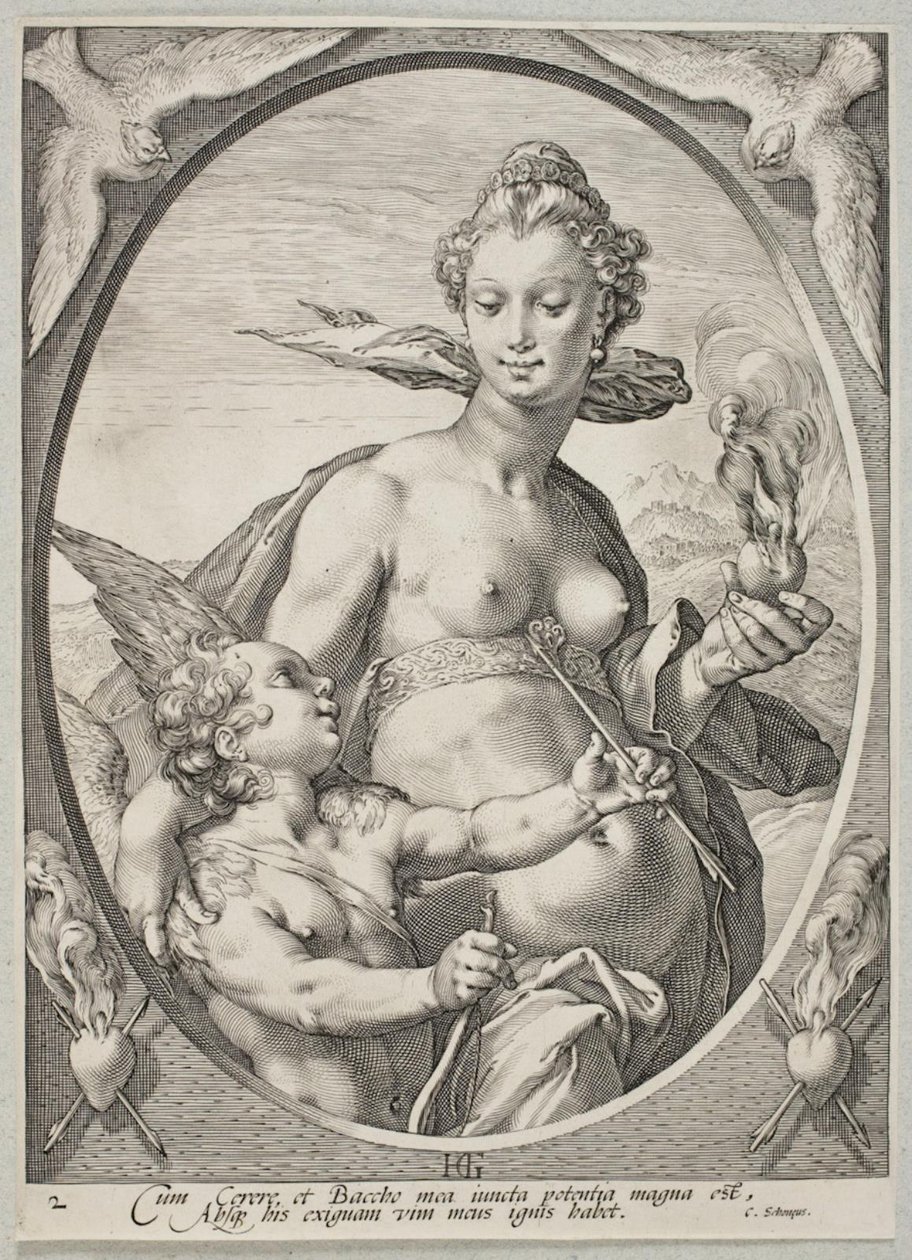 Venus von Hendrick Goltzius