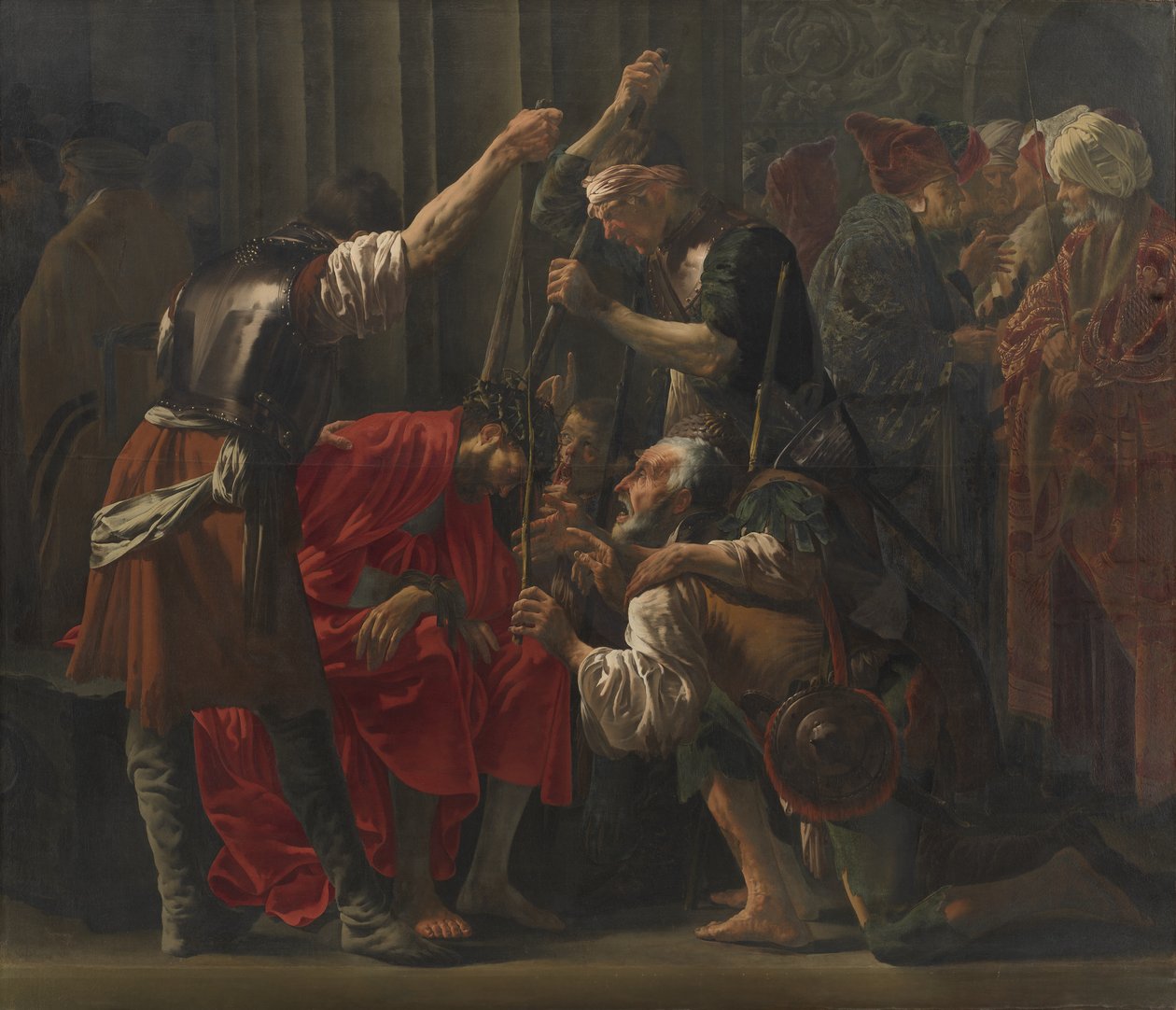 Christus mit Dornen gekrönt von Hendrick ter Brugghen