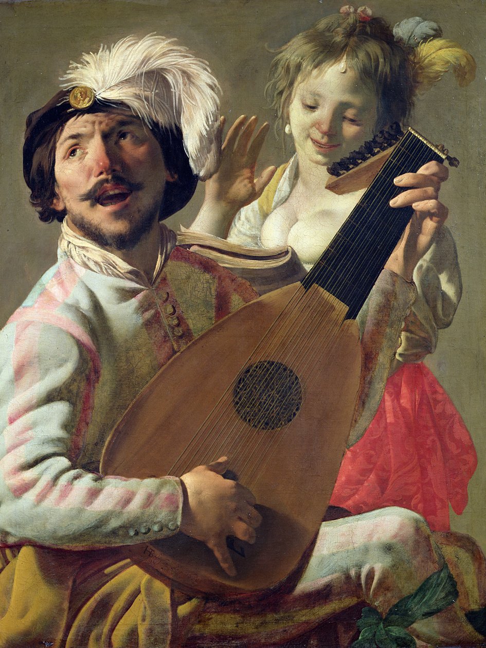 Das Duett, 1628 von Hendrick ter Brugghen