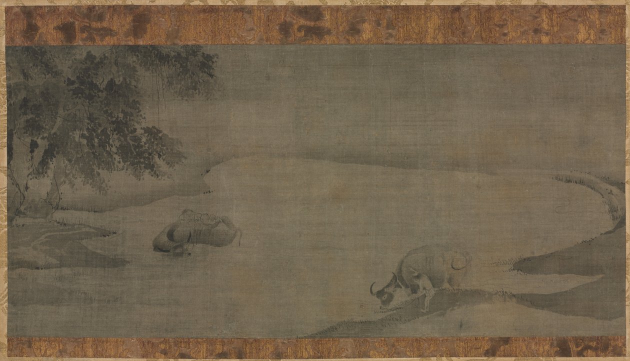 Wasserbüffel und Hirtenjungen von Hendrick ter Brugghen