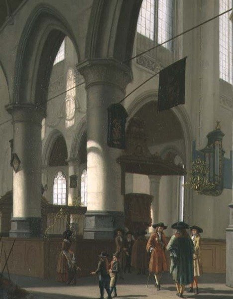 Ein Kircheninneres von Hendrick van Streeck