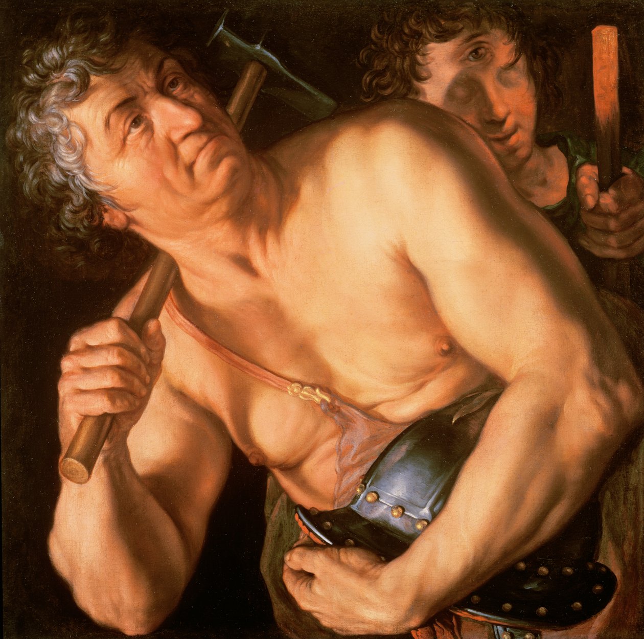 Vulkan, 1615 von Hendrik Goltzius