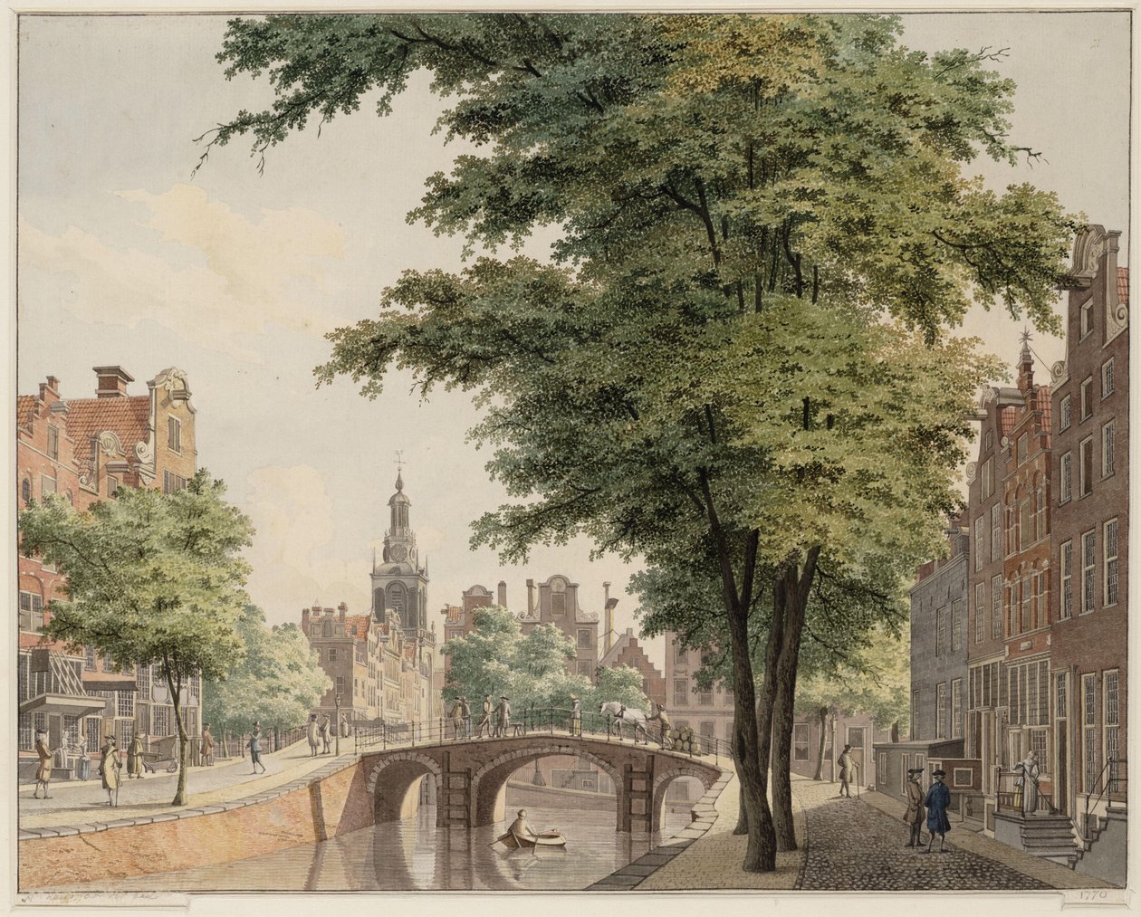Leliegracht von Hendrik Keun