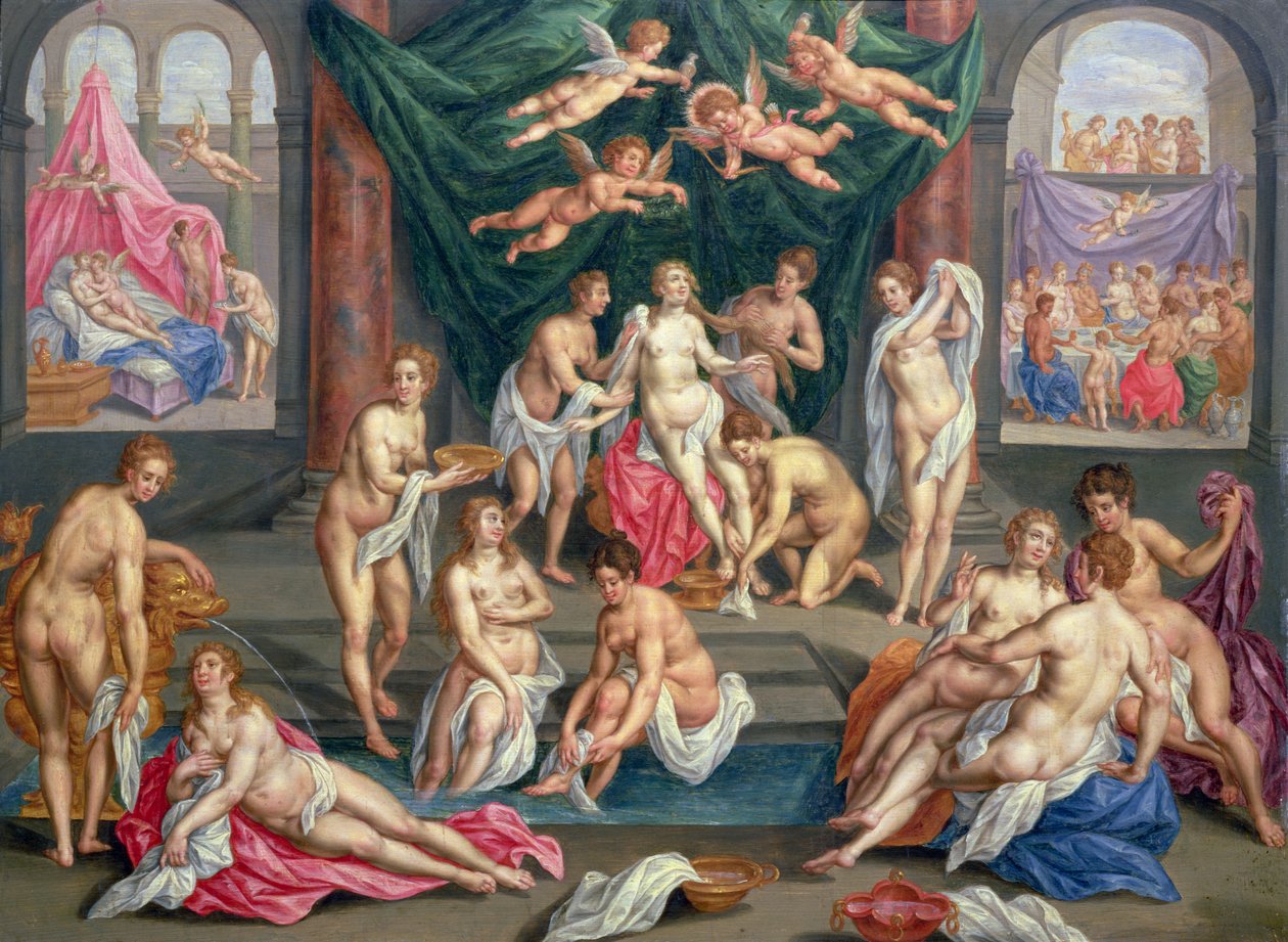 Die Geschichte von Amor und Psyche von Hendrick de Clerck