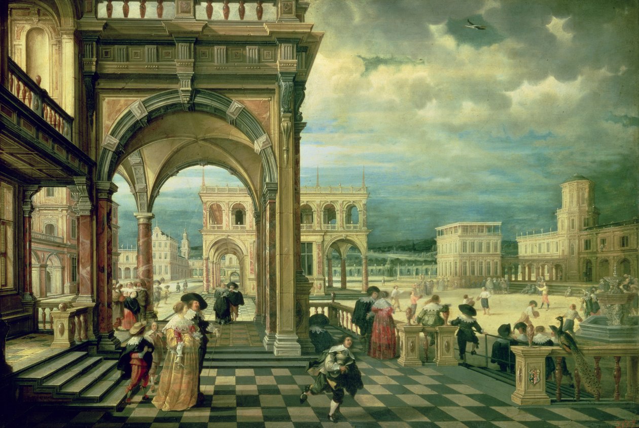 Italienischer Palast von Hendrik the Younger Steenwyck