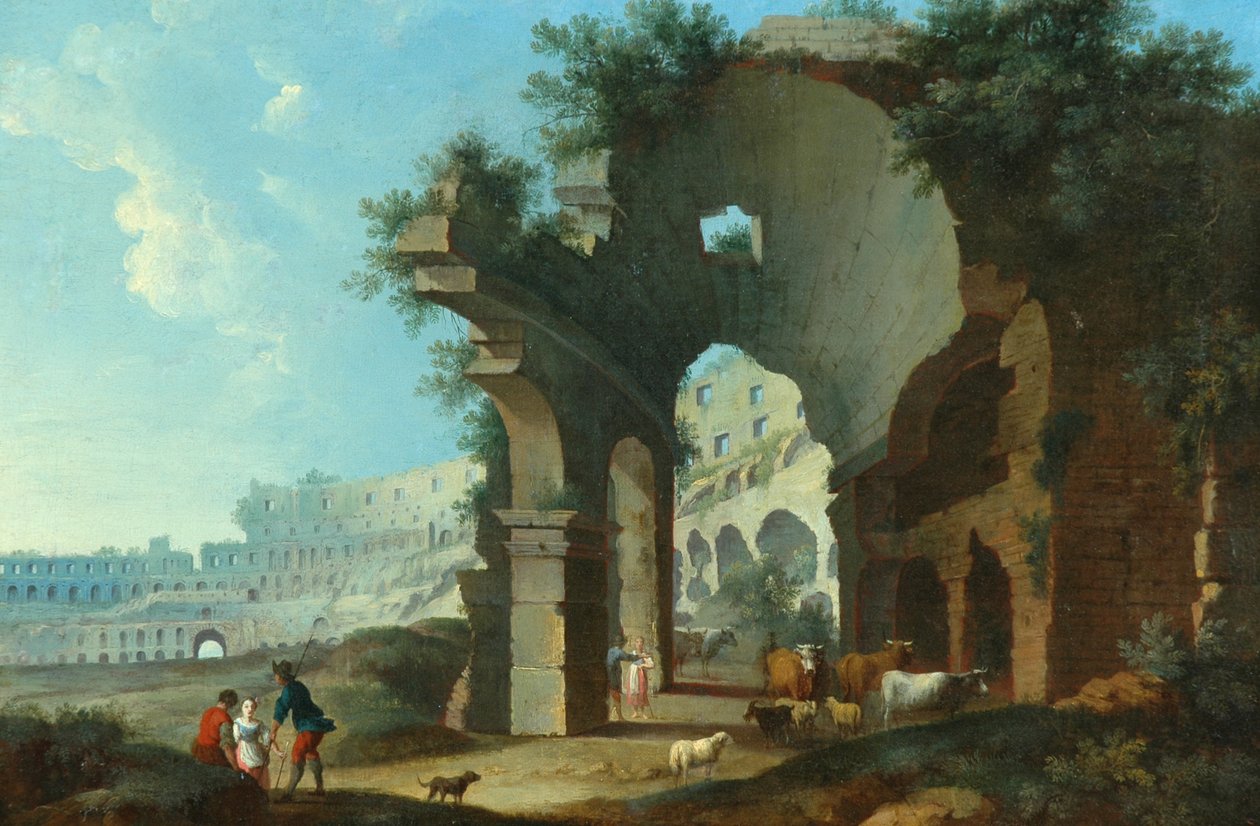 Das Kolosseum in Rom von Hendrik van Lint
