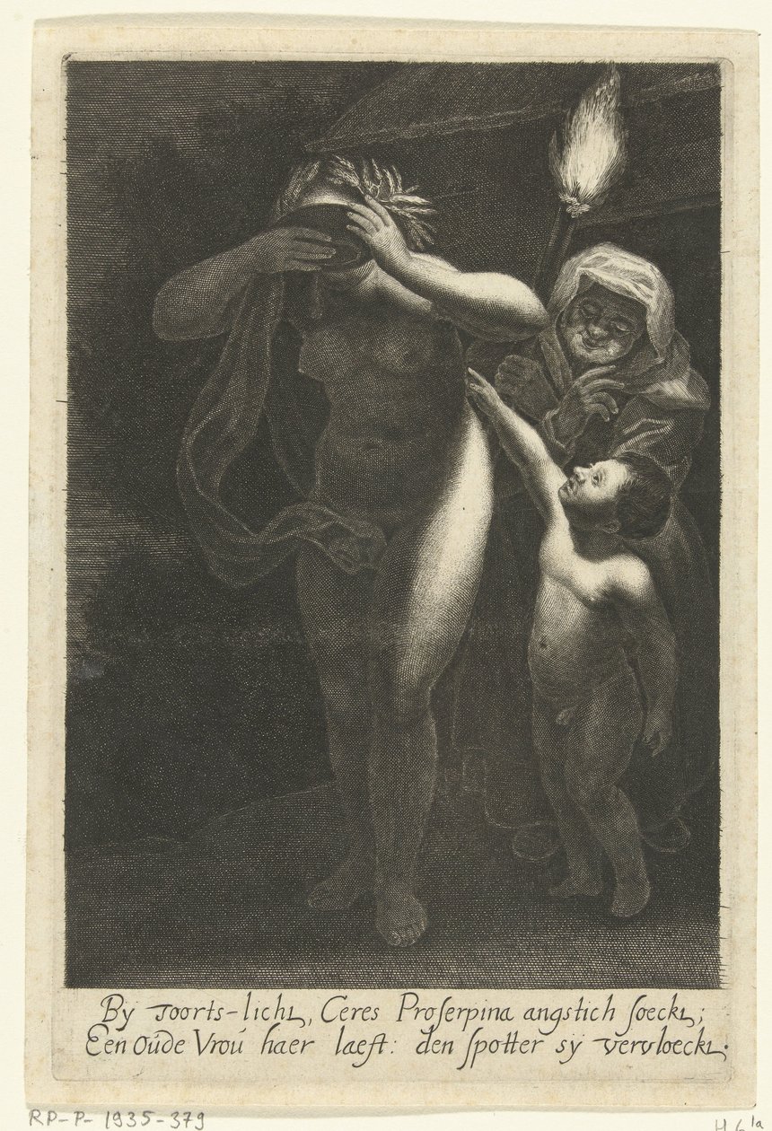 Ceres und Stellio von Hendrik Bary