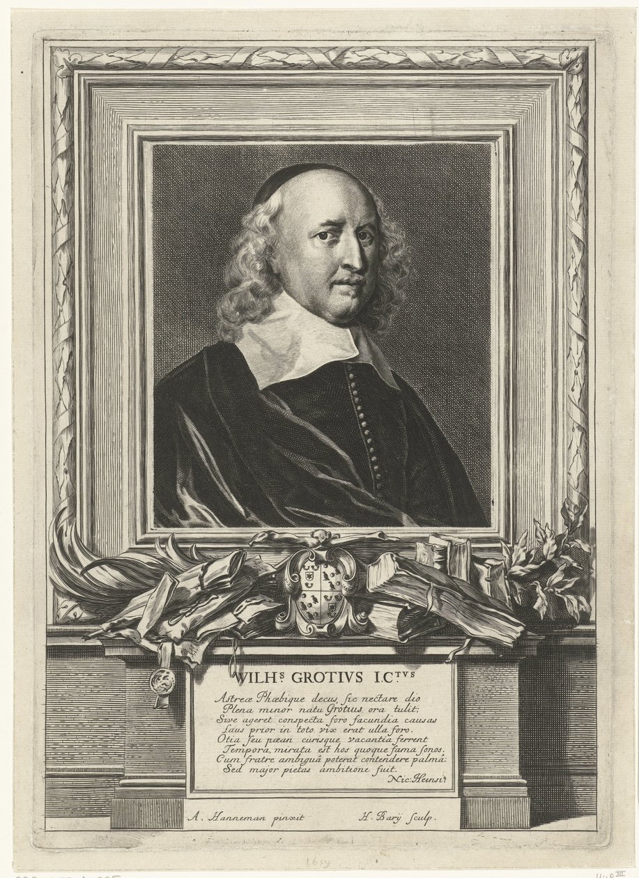 Porträt von Willem de Groot von Hendrik Bary
