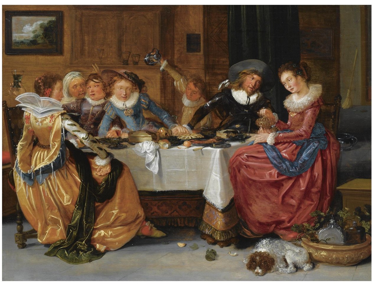 Fröhliche Gesellschaft von Hendrik Gerritsz Pot