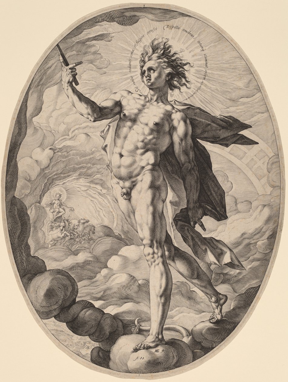 Apollo von Hendrik Goltzius