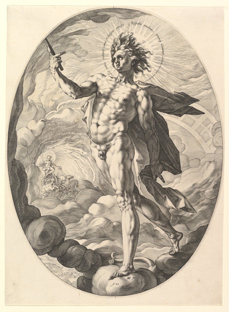 Apollo, 1588 von Hendrik Goltzius
