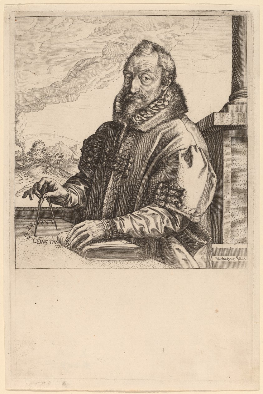 Christopher Plantin von Hendrik Goltzius