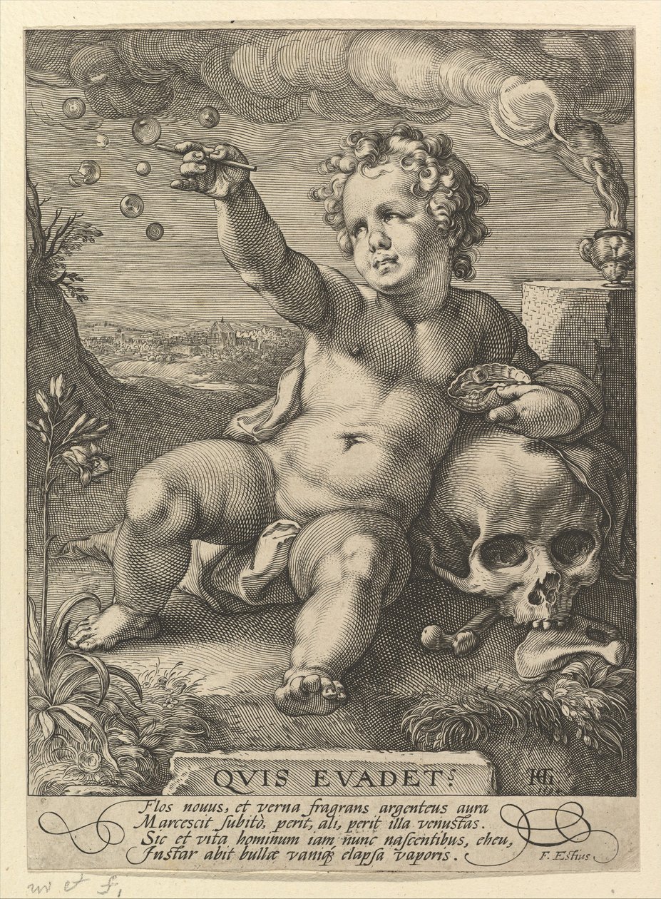 Quis evadet, 1594 von Hendrik Goltzius