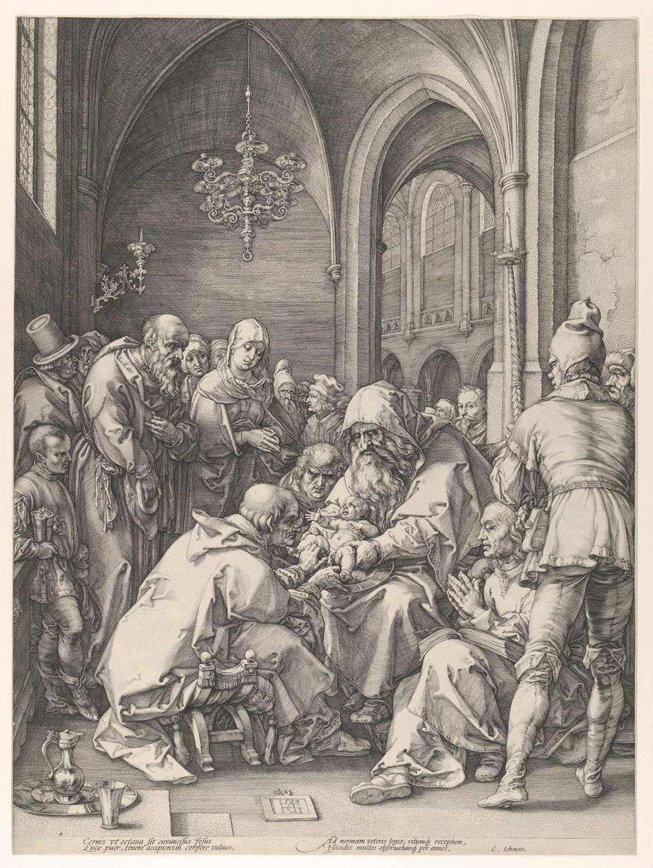 Die Beschneidung, n.d. von Hendrik Goltzius