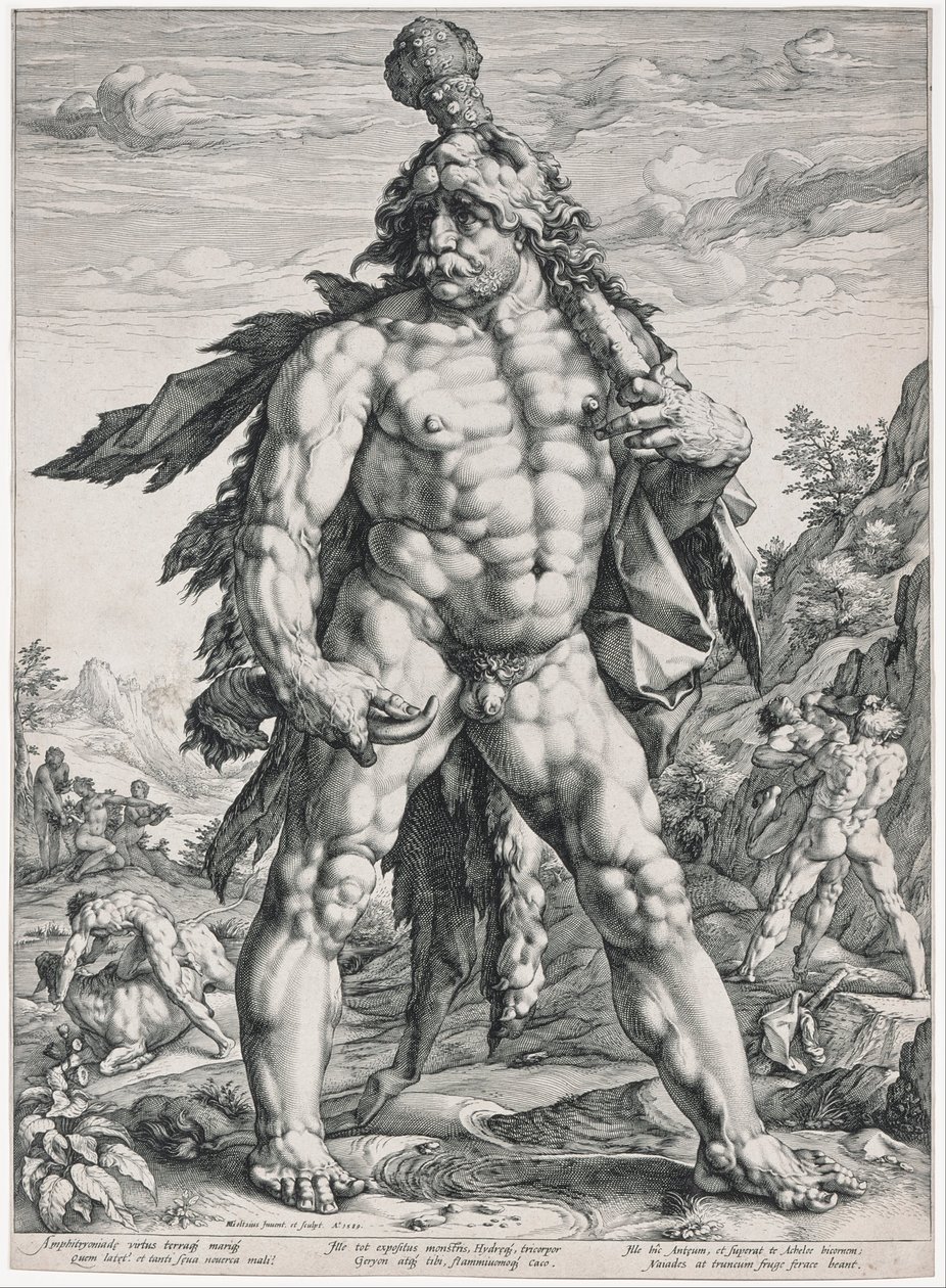 Der große Herkules von Hendrik Goltzius