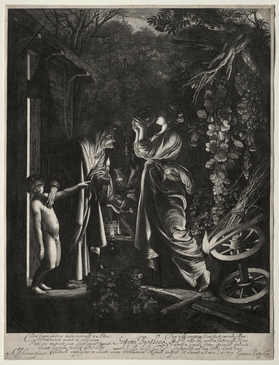 Die Verspottung der Ceres von Hendrik Goudt