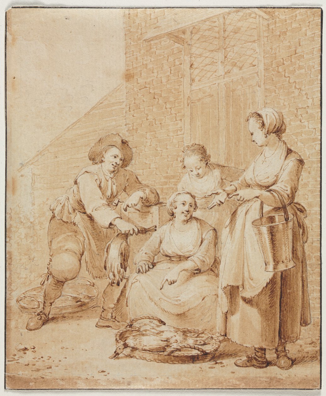 Die Geflügelfrau von Hendrik Meijer