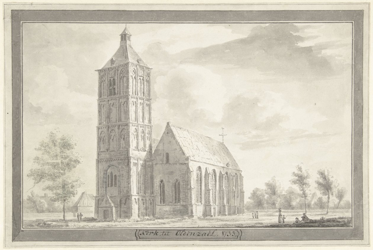 Die St. Plechelmuskirche in Oldenzaal von Hendrik Spilman