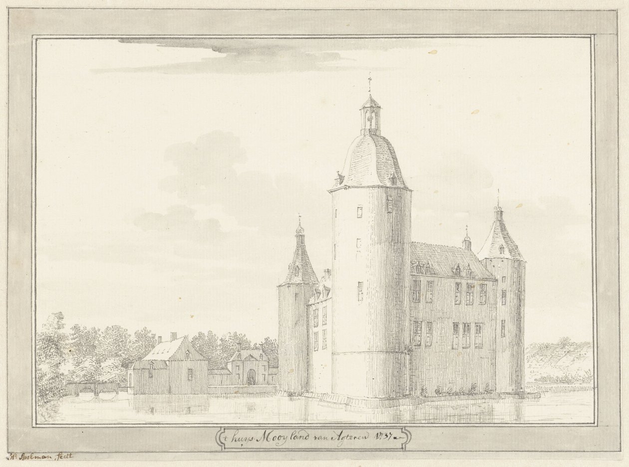 Das Schloss Mooyland von Hendrik Spilman