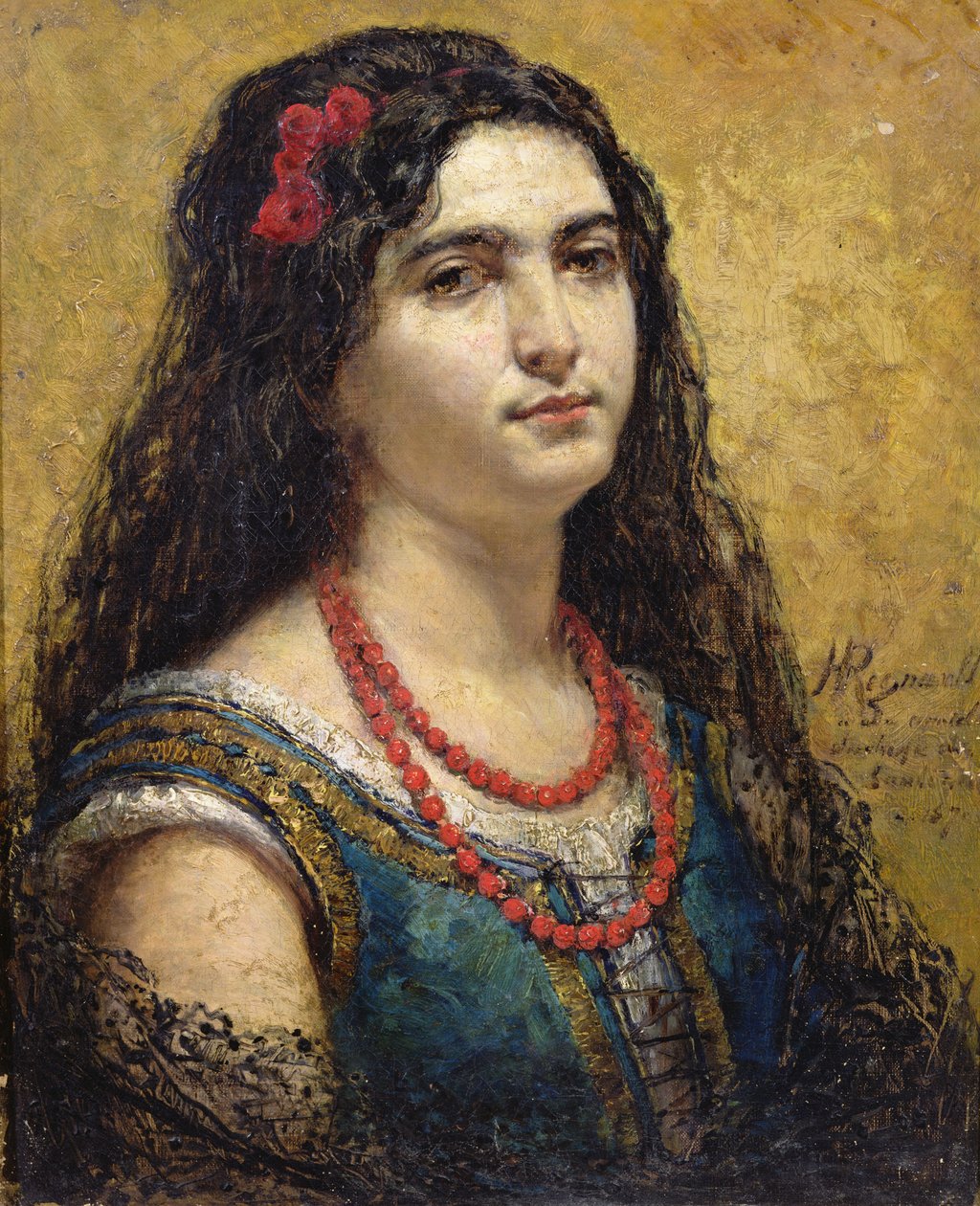 Die Spanierin, 1870 von Henri Alexandre Georges Regnault